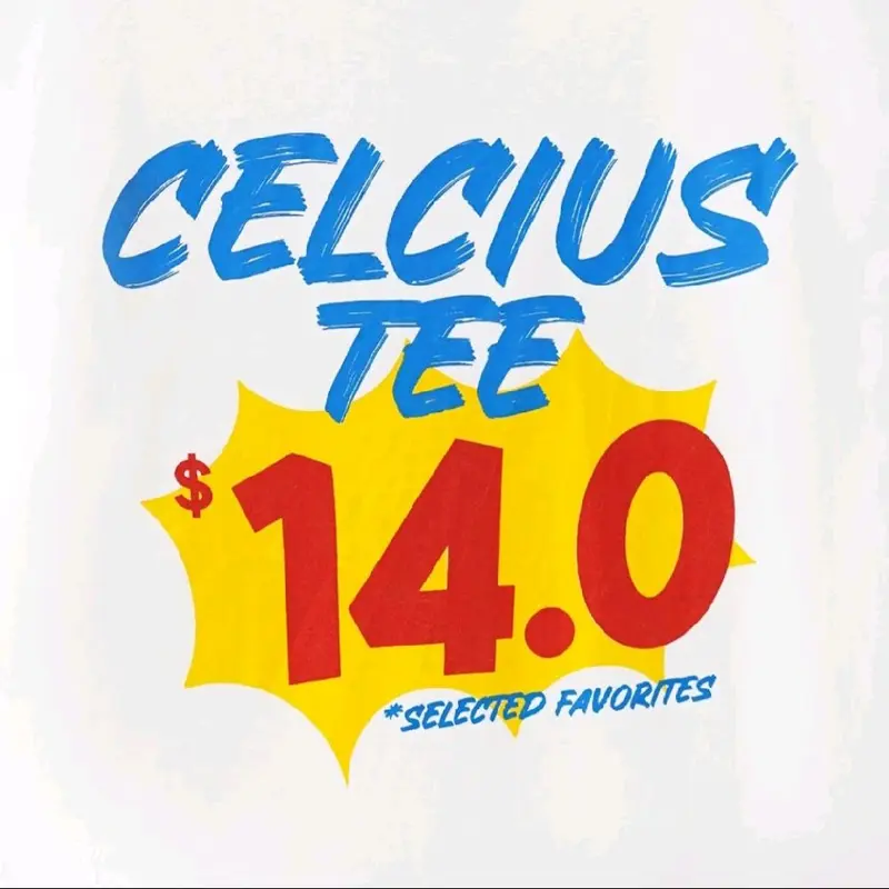 Kaos Distro Celcius Selected 14.0 White T-shirt Unisex 2