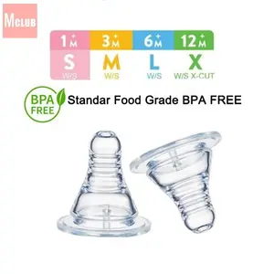 ANGEL MOMMY 20pcs  Dot Botol Bayi 3.8cm standard pacifier Dot Nipple SLIM NECK Dot Ulir BPA free empeng bayi XNZ
