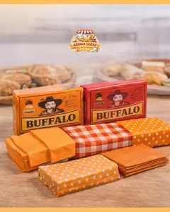 Kertas Merang Anti Minyak BUFLO / Kertas Pembungkus makanan BFL Kue Roti