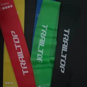 [READY] TrailTop Resistance Bands Alat Fitness 1 Set 5pcs Elastis Fitness Loop Bands Tali Fitness Olahraga Otot Gym