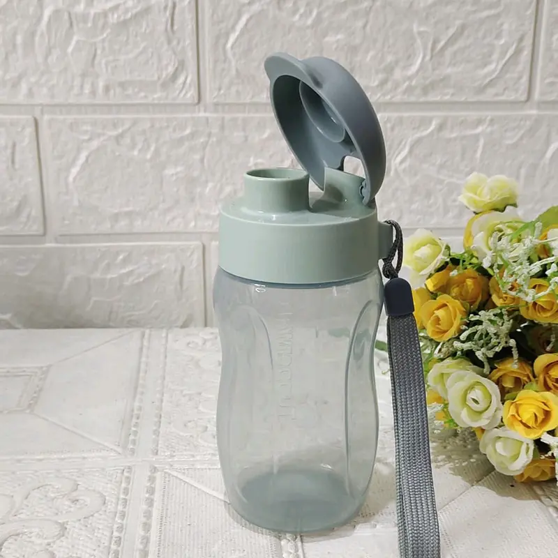 Botol Minum Fashion Eco Original Tupperware 310mL - Produk Botol Air Dapur & Ruang Makan Minuman Tali Tas Water Kitchenware Bottles tutup botol = pp travelling 4