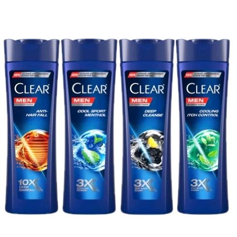 Clear Men Shampoo Hair Penyuci Rambut 70ml&165ml&315ml&618ml - TikTok ...