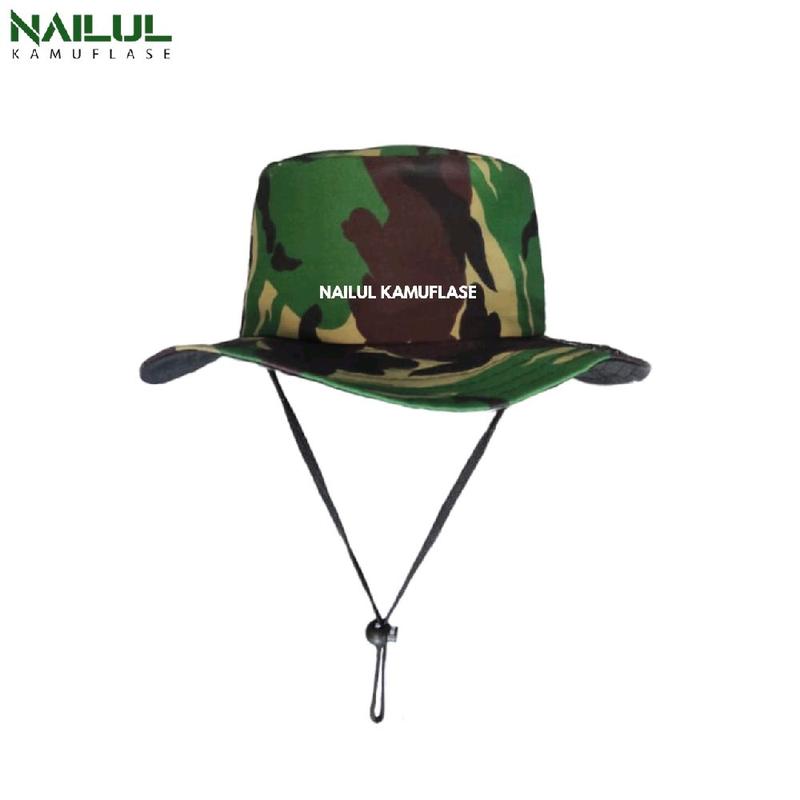 Grosir Topi Rimba Dewasa Loreng Outdoor dengan Pilihan Motif Warna - Gunung 5