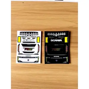 stiker headlamp skylander r25 terbaru, untuk miniatur bus rkc