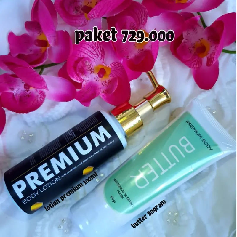 PAHE (PAKET HEMAT) Lotion Premium & Butter Risdaskin/RSD Perawatan 4
