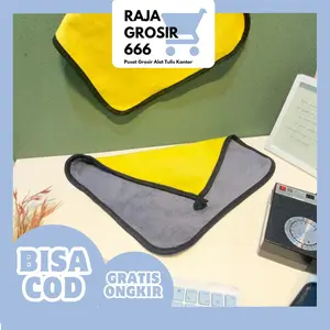 kain multifungsi kain lap mikrofiber microfiber 30 x 30 cm tebal 2 sisi halus lap mobil motor meja piring COD Cleaning