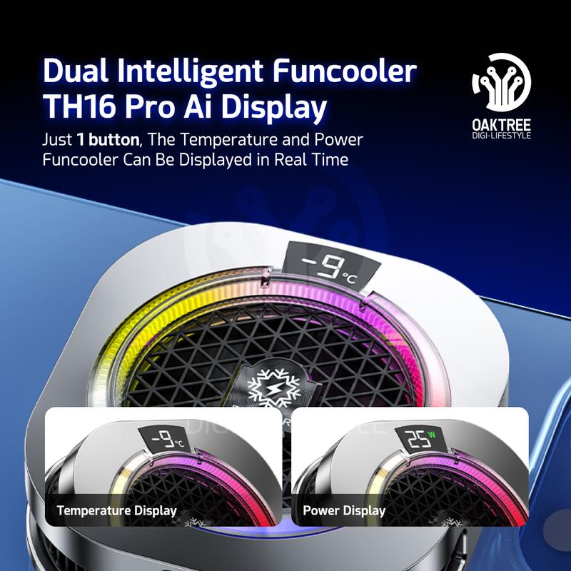 Funcooler TH16 Pro Ai Fan Cooler - image