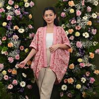 Gambar NONA RARA - Kusuma Cirebon T4098, Baju kerja batik blouse wanita modern - ALL SIZE dari Nona Rara Batik Kota Administrasi Jakarta Timur 5 Tokopedia