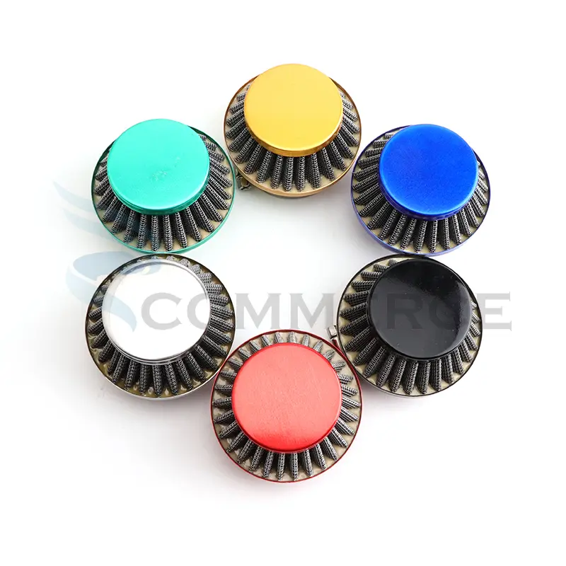 Bộ Lọc Không Khí 58Mm-60Mm, Bộ Lọc Khí Nạp Đầu Nấm Cho 2 Thì, 47cc, 49cc, Mini Moto, ATV, Dirt Pocket Bike, Phụ Tùng Xe Máy Cao Su 2