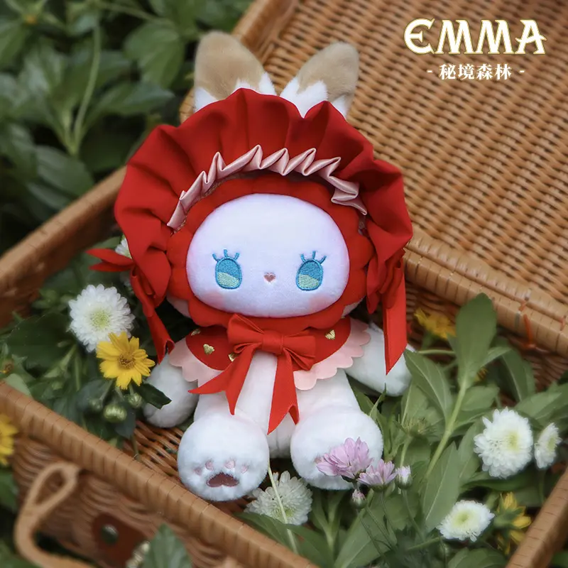 Búp Bê nhồi bông Emma Secret Forest, Thiết Kế Nam Việt Quất, May Mắn 0