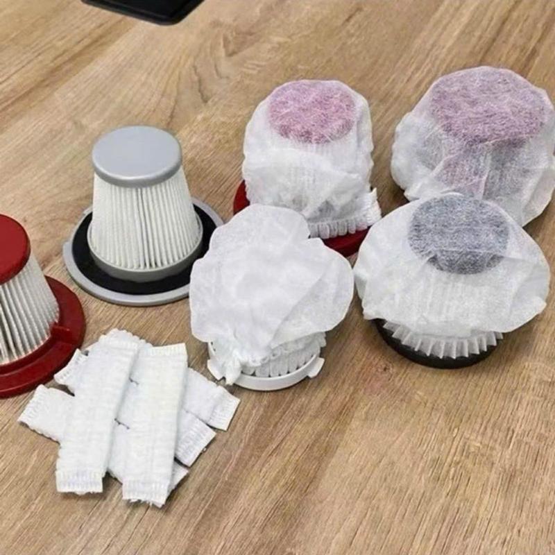 COMBO 100 CHIẾC MÀNG LỌC CHO MÁY HÚT BỤI CẦM TAY- Túi Vải Không Dệt Lọc Bụi Nhanh Chóng