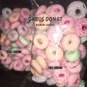 GABUS DONAT 180GR DAN 360GR /DONAT SEMUT GURIH MANIS