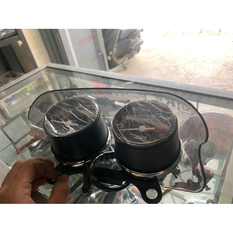 cover visor speedometer gl100 rx king termurah Visor speedometer pelindung speedometer gl100 gl125 gl pro cb125 Original part Kendaraan Lampu 3