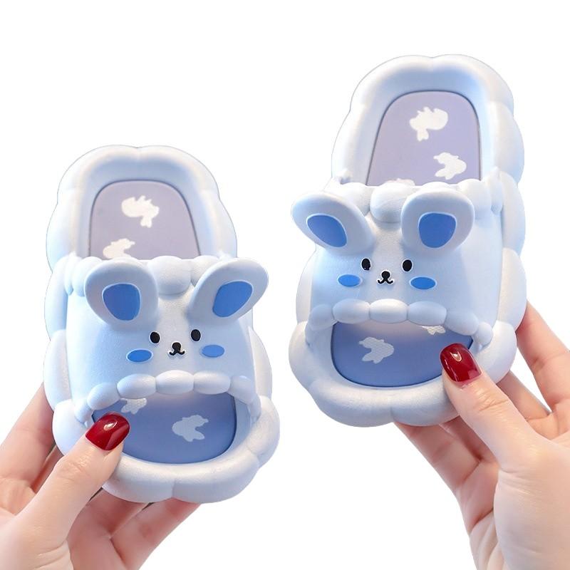 Sandal Anak Cewek Bisa Couple PVC002  Sandal anak Cewek Dengan Motif Kelinci Yang Imut ,Anda juga Bisa Couple Bersama Anak Anda Sandal Fashion Untuk Anak Ini Cocok Untuk Di pakai di Berbagai Kegiatan,warna Biru Pink Putih ,ukuran 24-25 sampai 38-39 7