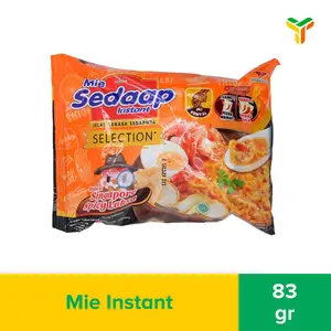Sedaap Mie Singapore Spicy Laksa 83G