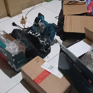 Mesin Pengaduk Cat Elektrik , Daya 1200W, 220V, Multifungsi Mesin Pengaduk Listrik Pengaduk Semen