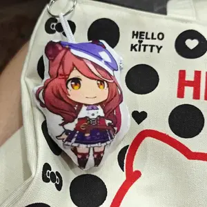 Versi Suara Mambo Pretty Derby Gantungan Couple Suara Manba Haachimi Uma Musume Gantungan Kunci Hp Kado Pacaran Lucu Bunyi Efek Pribadi Keychain Lucu