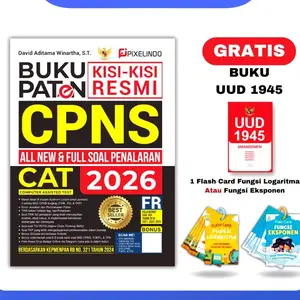 Buku Paten Buku Kisi Kisi CPNS CAT 2026 Full Soal Penalaran