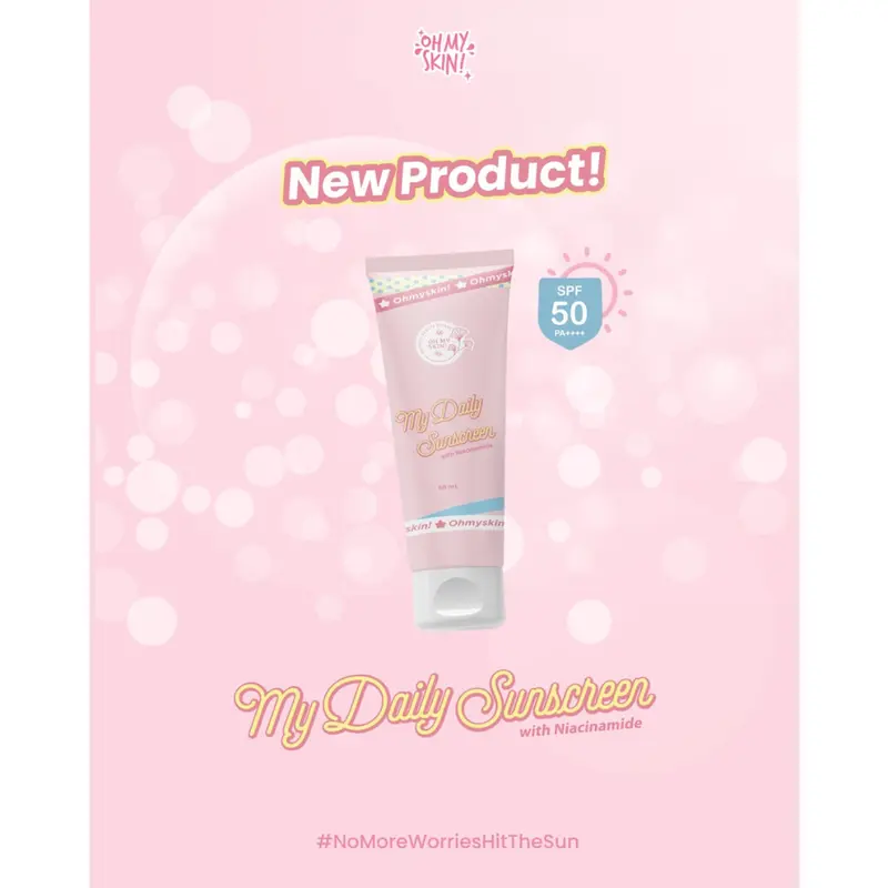 Ohmyskin! My Daily SUNSCREEN with Niacinamide 3