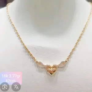 kalung mas putih atau mas muda