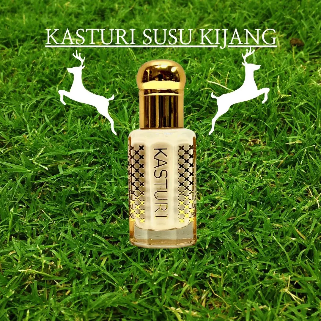 Minyak Kasturi Susu Asli  12ml Fragrance Oil Aroma Body scent