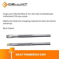 Gambar CELLKIT Sikat Pembersih IC dan PCB Motherboard 2 IN 1 2401 dari CELLKIT Kota Surabaya 2 Tokopedia