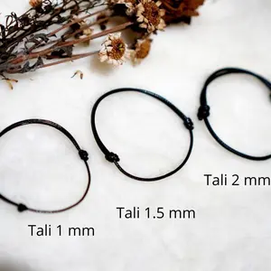 GELANG POLOS TALI KOREA / gelang vintage / paracord bracelet