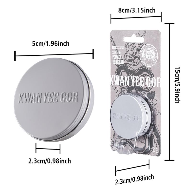 Product Introduction of "4D hyaluronic acid" 2.0 upgraded version retro fragrance hair wax moisturizing styling smoothing short-lived lasting styling. 0