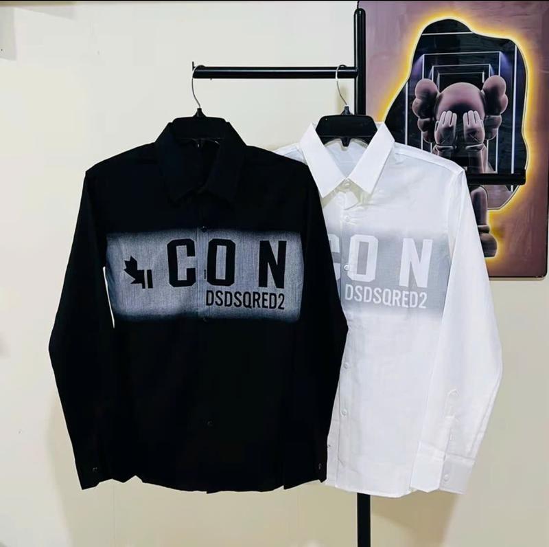 ÁO Sơ mi IN ICON cao cấp chất liệu lụa đũi chuẩn hàng shop Áo Menswear Cổ Tròn Jean áo sơ vai