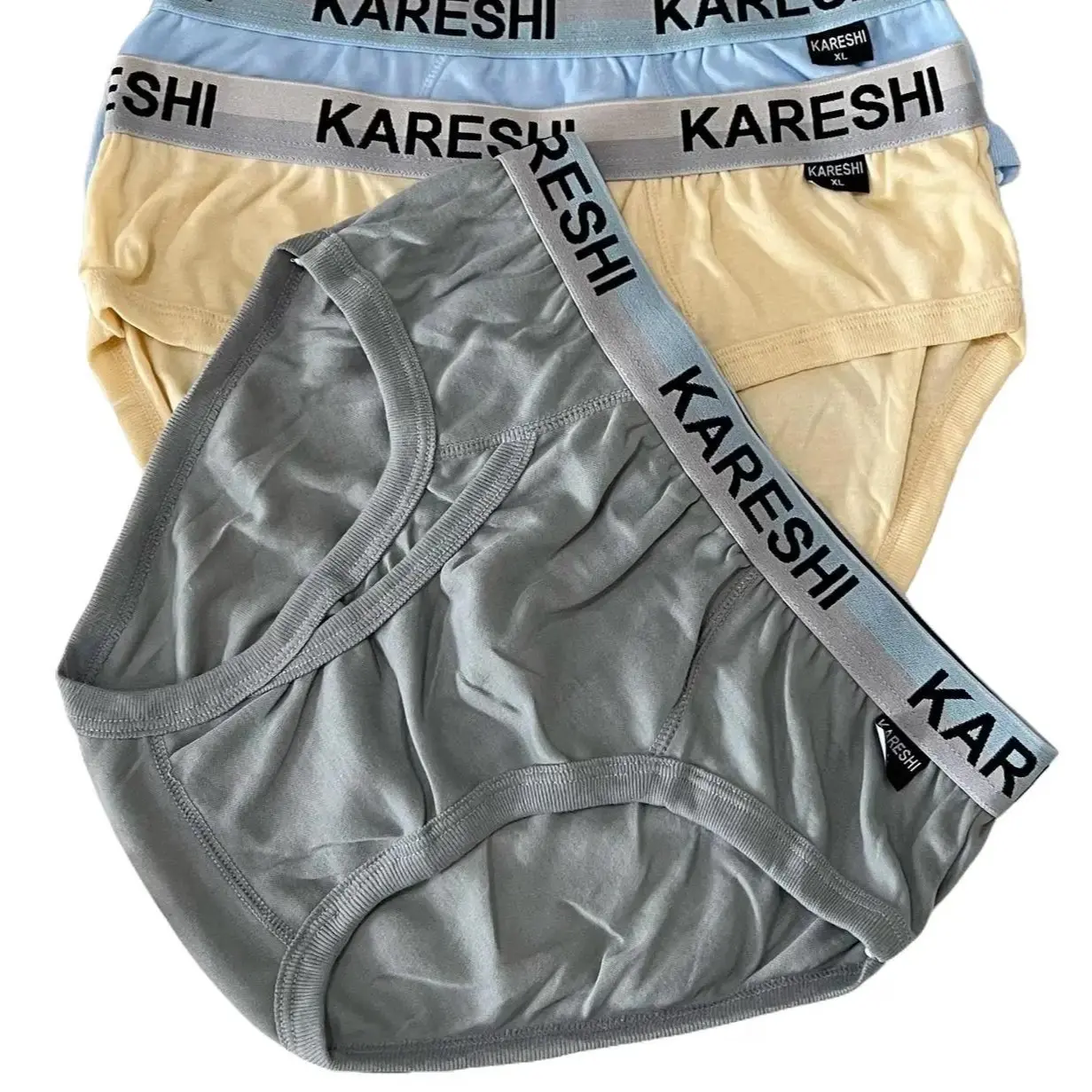 B210 Kareshi Star 6 / 3 Pcs Celana Dalam Pria Dewasa Kareshi/ZB MAN 210 Karet Boxer Cotton Art Katun Polos Motif Kotak Pendek Remaja Cowok