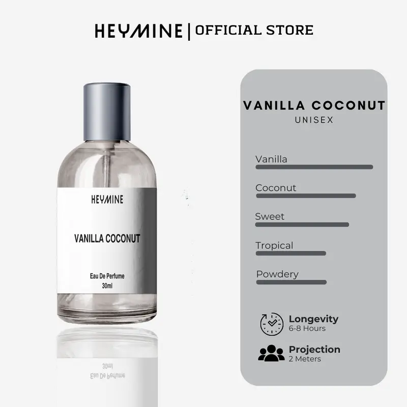 Parfum Vanilla Coconut For Unisex Parfume Pria Dan Wanita wangi Vanila coco Tahan Lama By VIAL 10ML