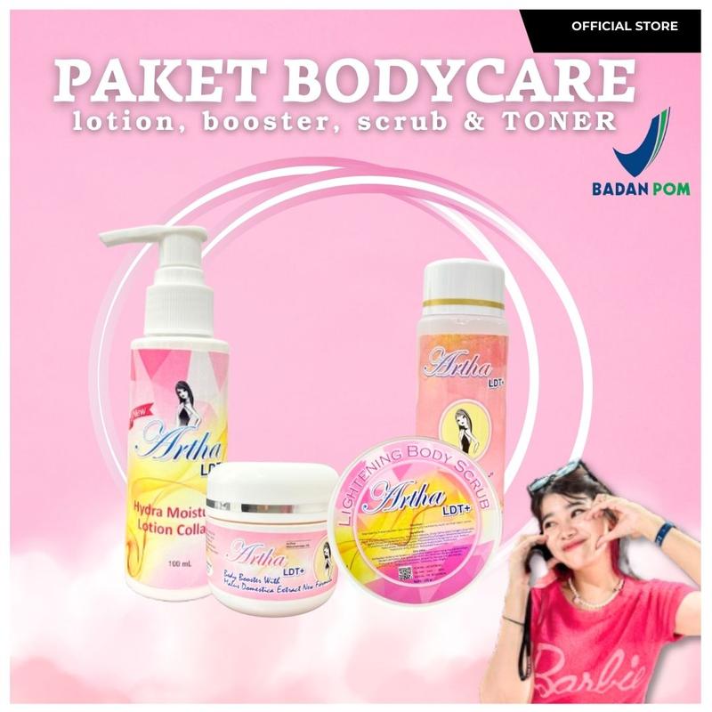 NEW PRODUCT-PAKET BUNDLING TONER BADAN ARTHA LDT ( 1 paket badan lengkap tanpa sabun badan + body toner) [Soap Kosmetik Mencerahkan] 0