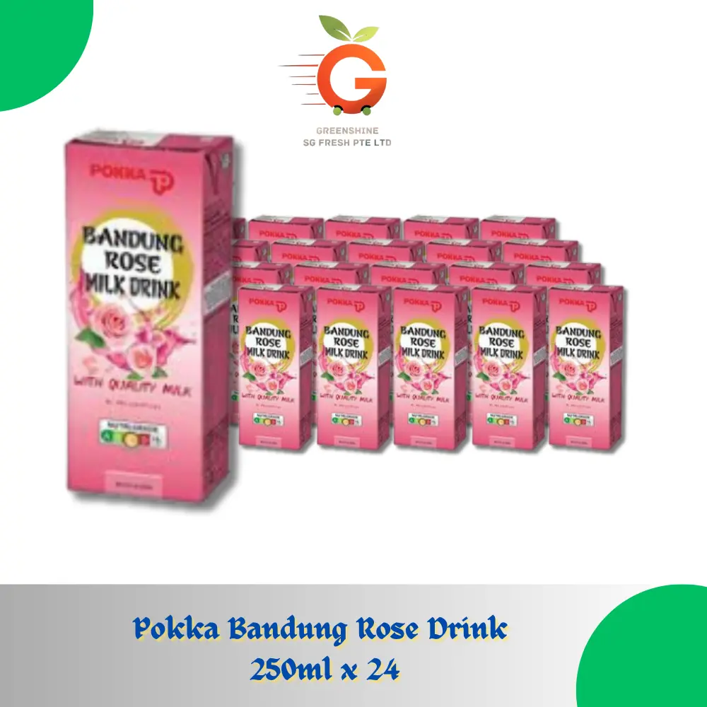 Pokka bandung rose drink 250 ml x 24