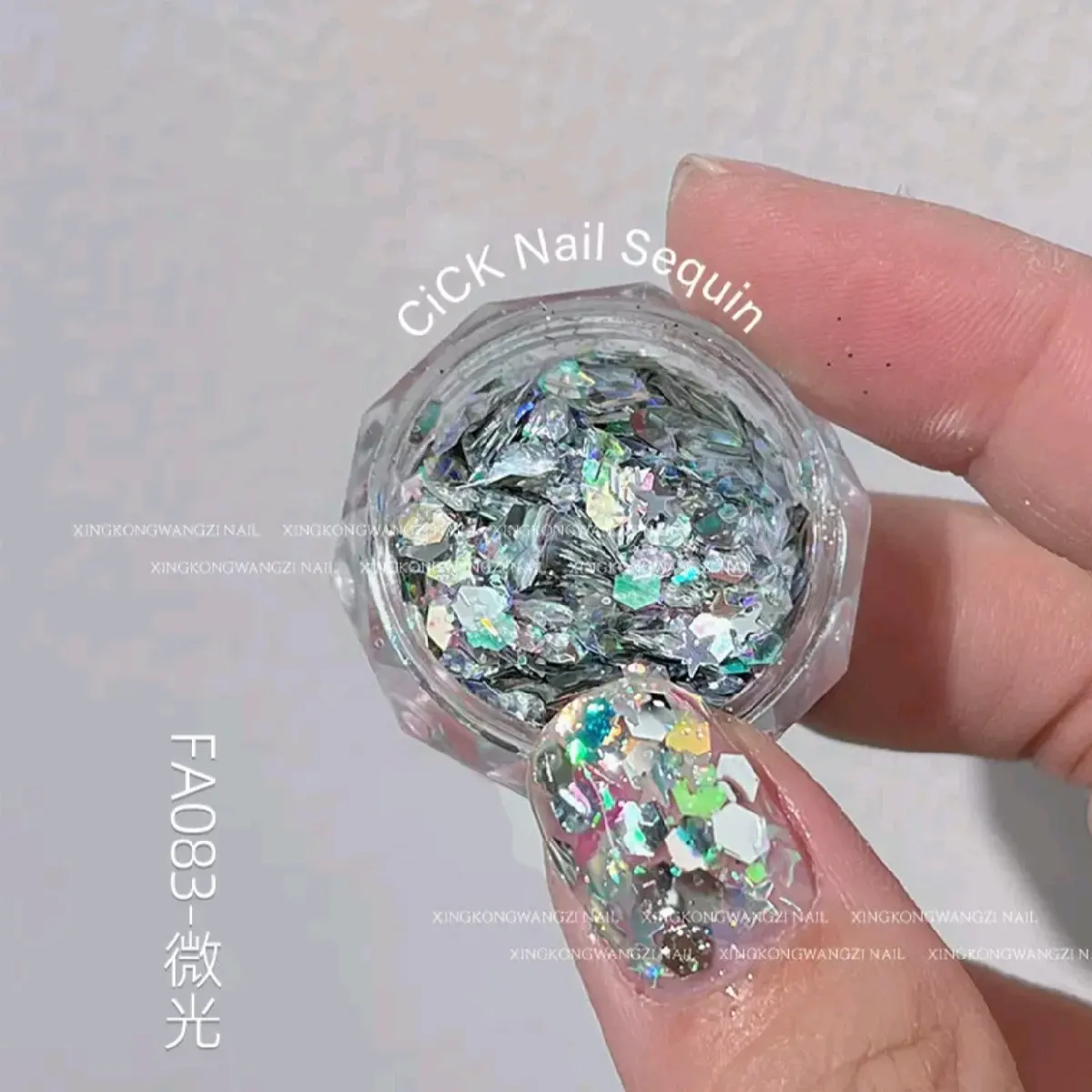 AKSESORIS KUKU ( CICK NAIL SEQUIN )