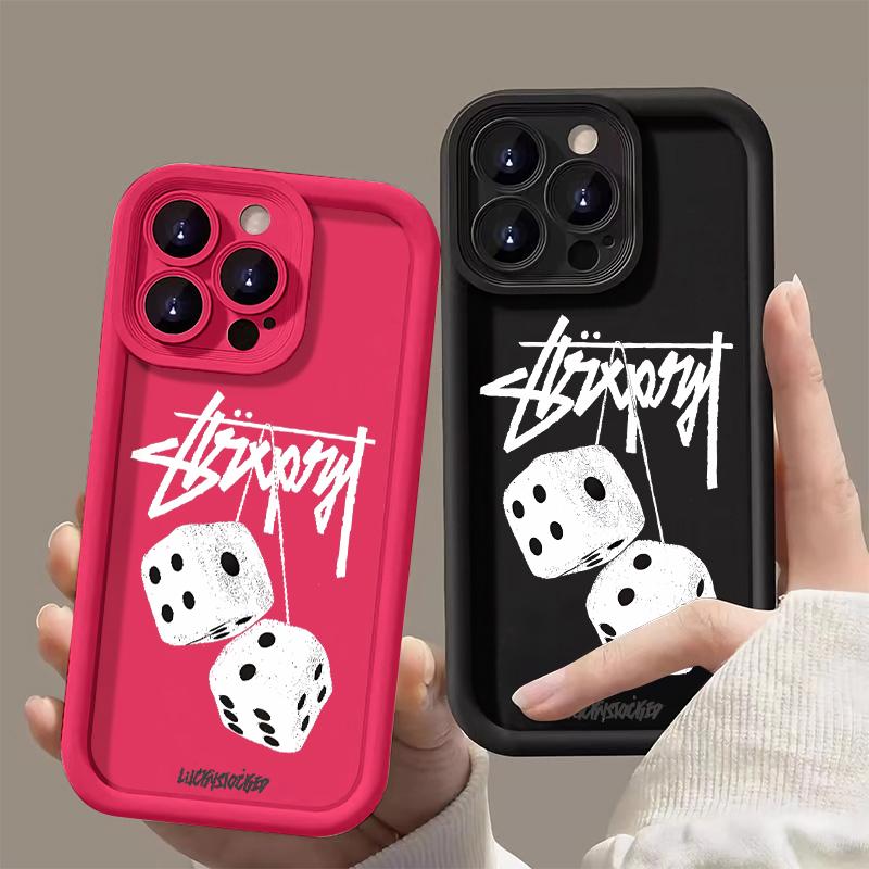 Product Introduction of Iphone case,Trend Creative STU Dice,Compatible with iPhone 6 7 8 PLUS 11 12 13 14 15 PRO MAX X XR XS. Anti-Drop and shockproof,Imported materials protective cover 8