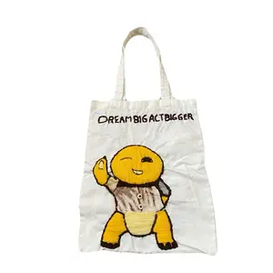 TOTE BAG BUMI SKANSA CANVAS - MOTIF BORDIR (LIMITED EDITION)