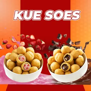 Soes Coklat Cokelat/strawberry / mixrasa/halal Kue Sus Kering lsi soes coklat lumer 500gr Enak Murah (Cemilan keluarga, cocok untuk dewasa dan anak-anak) Chocolate Food Makanan Snack Manis soes cokelat 1 kue soes coklat nakata Toples Toples