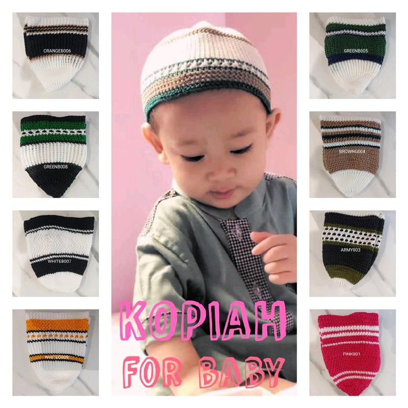 Kopiah Baby Hat Toddlers Boys Breathable Softcap Comfortable - TikTok ...