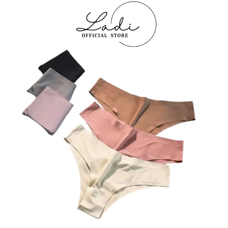 COMBO 5-10 Quần lót Nữ Đúc Su LADI cao cấp thiết kế mềm mại Không Đường May Trẻ Trung Mẫu 8011 0