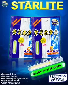 Starlite Fosfor Orca 1 Bungkus isi 5 harga ecer Cod