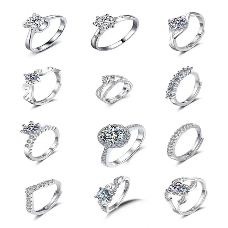 Women's Ring, SS24, Adjustable Size, 100 Styles Available, Suitable for Birthday and Valentine's Day Gifts