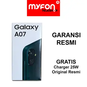 Samsung Galaxy A07 4/64GB 4/128GB 6/128GB 8/256GB Garansi Resmi Samsung Indonesia