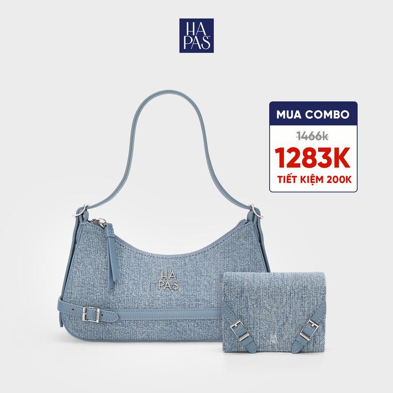 Combo Túi Xách Nữ Hapas Hobo Đai Ngang DREAMY và Ví FANCY - BST "IN DE-MOOD" - TDV250453