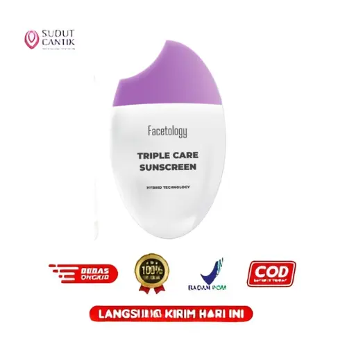 Facetology Triple Care Sunscreen SPF40 | Facetologi Facial