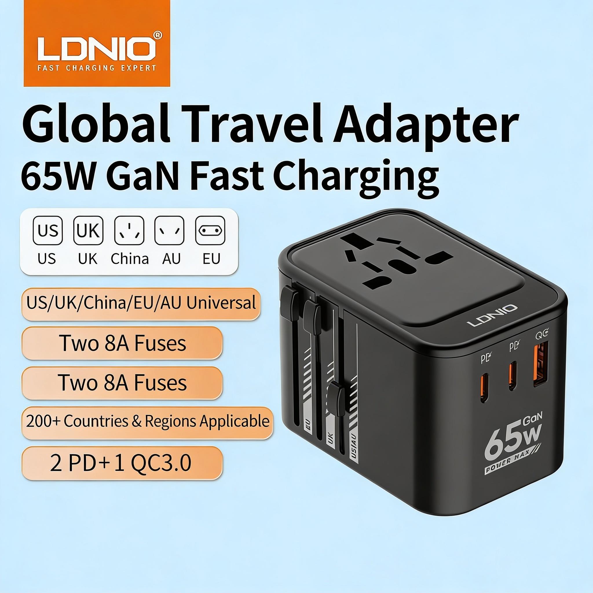 Charger PD 65W GaN iPhone 15/16 Asli | Fast Charging GaN USB-C Power Adapter for iPhone 15/16