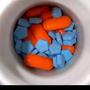 vita gemoy 30 orange biru botol putih bisa cod