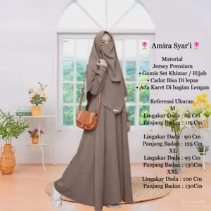 Baju Gamis Raya Anak Perempuan Lebaran 2025 Gaun Syar'i Polos Free Hijab Plus Cadar Bahan Jesey Premium Pakaian Muslim Anak perempuan