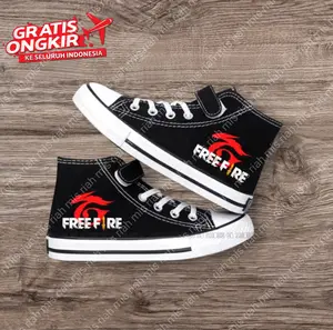 Sepatu free fire & mobile legends model boot cocok buat anak cocok cewe cowo fashion casual