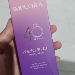 IMPLORA PERFECT SHIELD SUNSCREEN SPF40 PA++++ 50ml