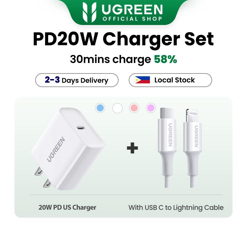 UGREEN PD 20W Fast Charger Compatible for iPhone 8-16 Pro Max ,iPhone 17 Series…